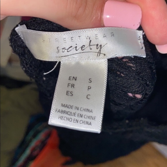 Black lace bodysuit - Picture 3 of 3